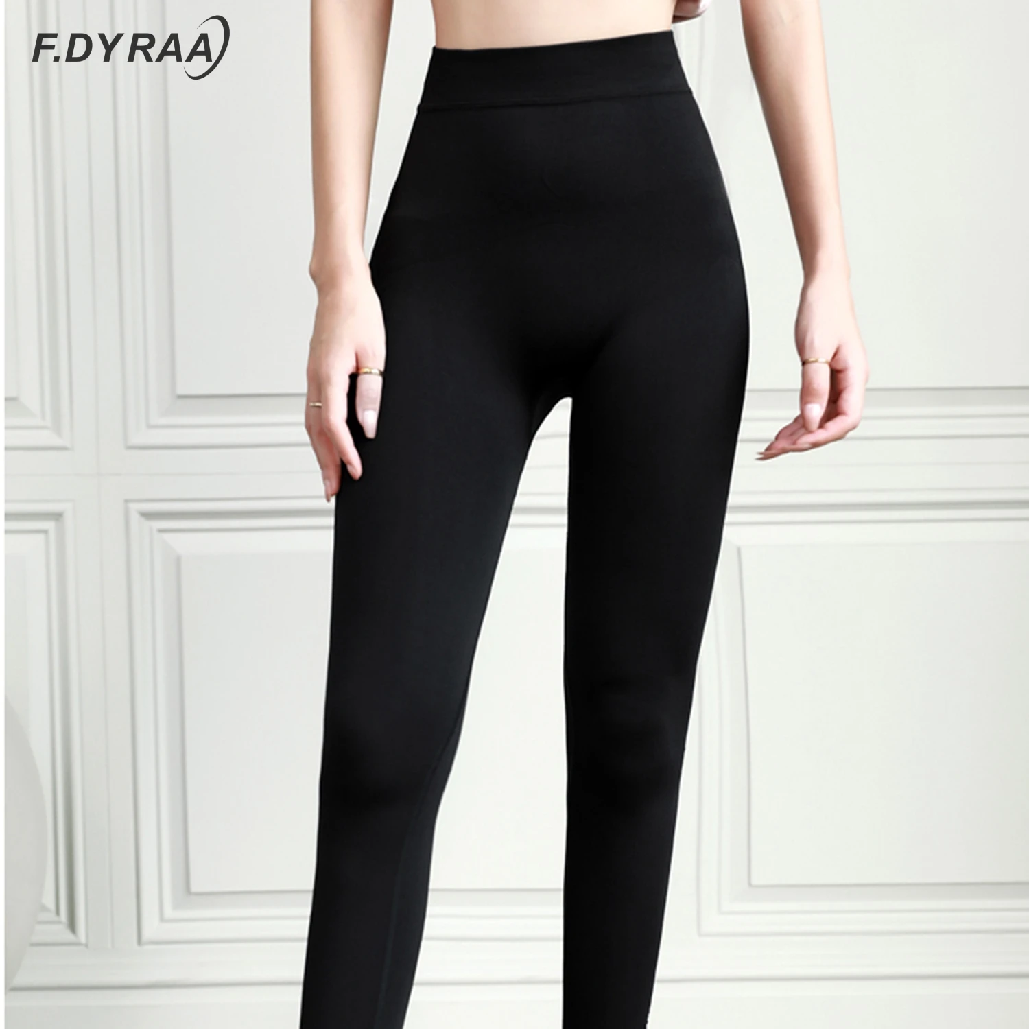 F.DYRAA леггинсы с высокой талией пуш ап спортивные женские штаны для фитнеса бега