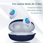 Высококачественный силиконовый чехол для Realme Buds Air 2 Neo, Беспроводная связь Bluetooth, аксессуары для телефона