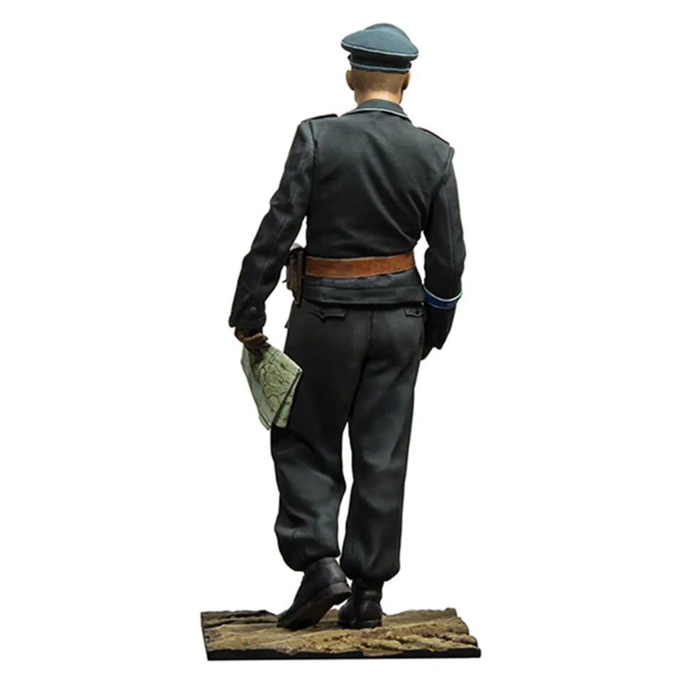 Бронированный Ensign Herman Soldier полимерная фигурка 1/35 Масштаб Модель комплект Сборная