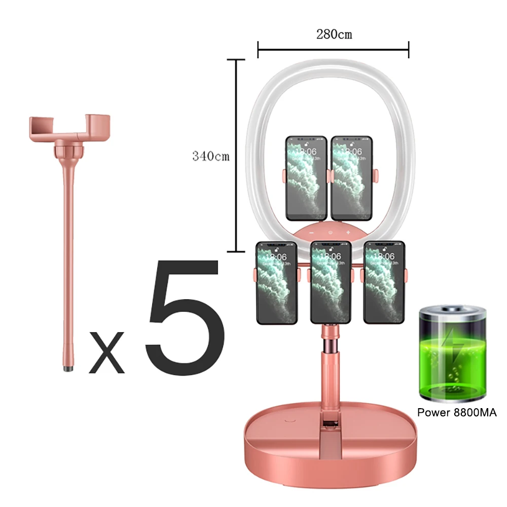 MAMEN Мобильный Телефон Зажим адаптер Универсальный для штатива держатель