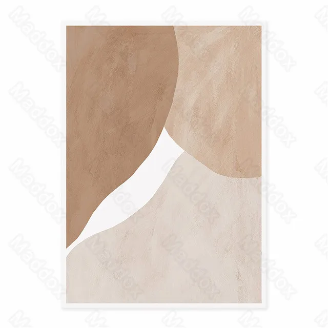 

Canvas Printing Room Decoration Painting Abstract Light Color Morandi Color Irregular Graphic Large Color Block Poster