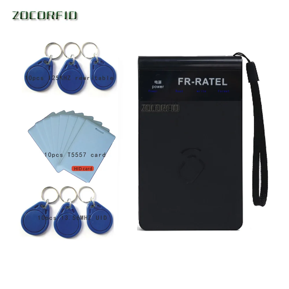 

RFID Copier NFC IC ID Duplicator Reader Writer with Full Decode Function Smart Card Key English Version Newest