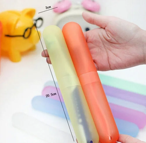 Hot Toothbrushbox excellent Portable Travel Hiking Camping Toothbrush Holder Case Box Tube Cover Protect PLD | Дом и сад