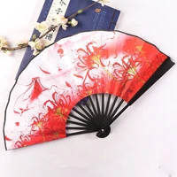 folding handheld fan classical chinese double sided bamboo fan men women outdoor summer abanico de mano cooling products df50sz