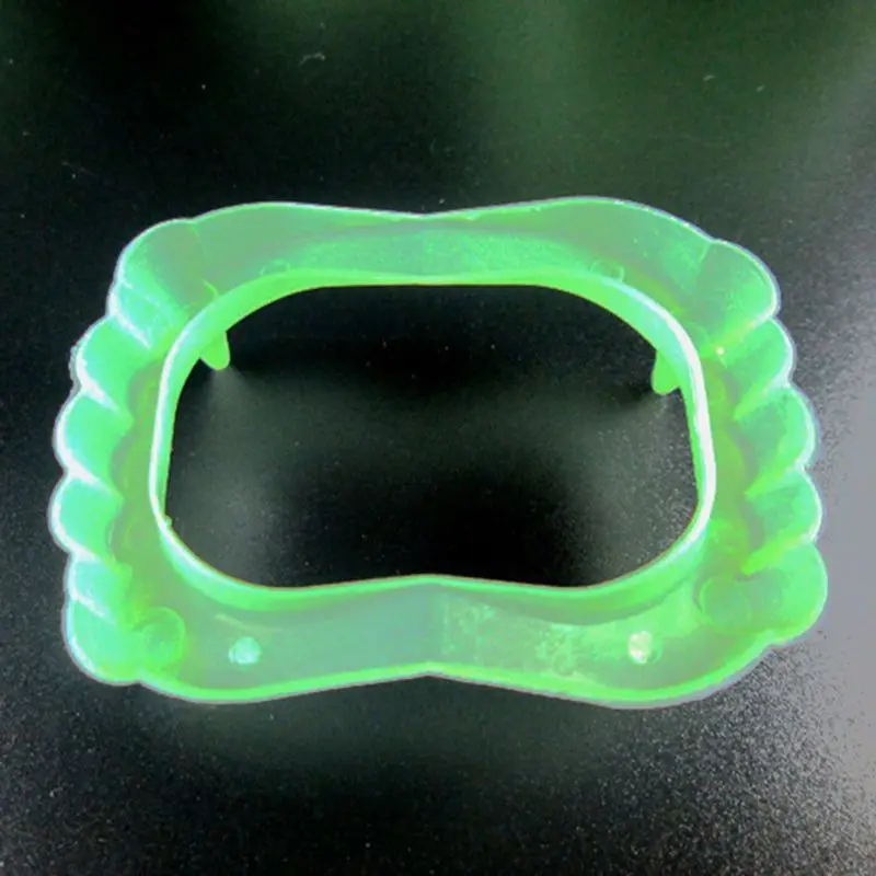 

Glow In The Dark Vampire Fangs Plastic Teeth Costume Accessory Party Favors