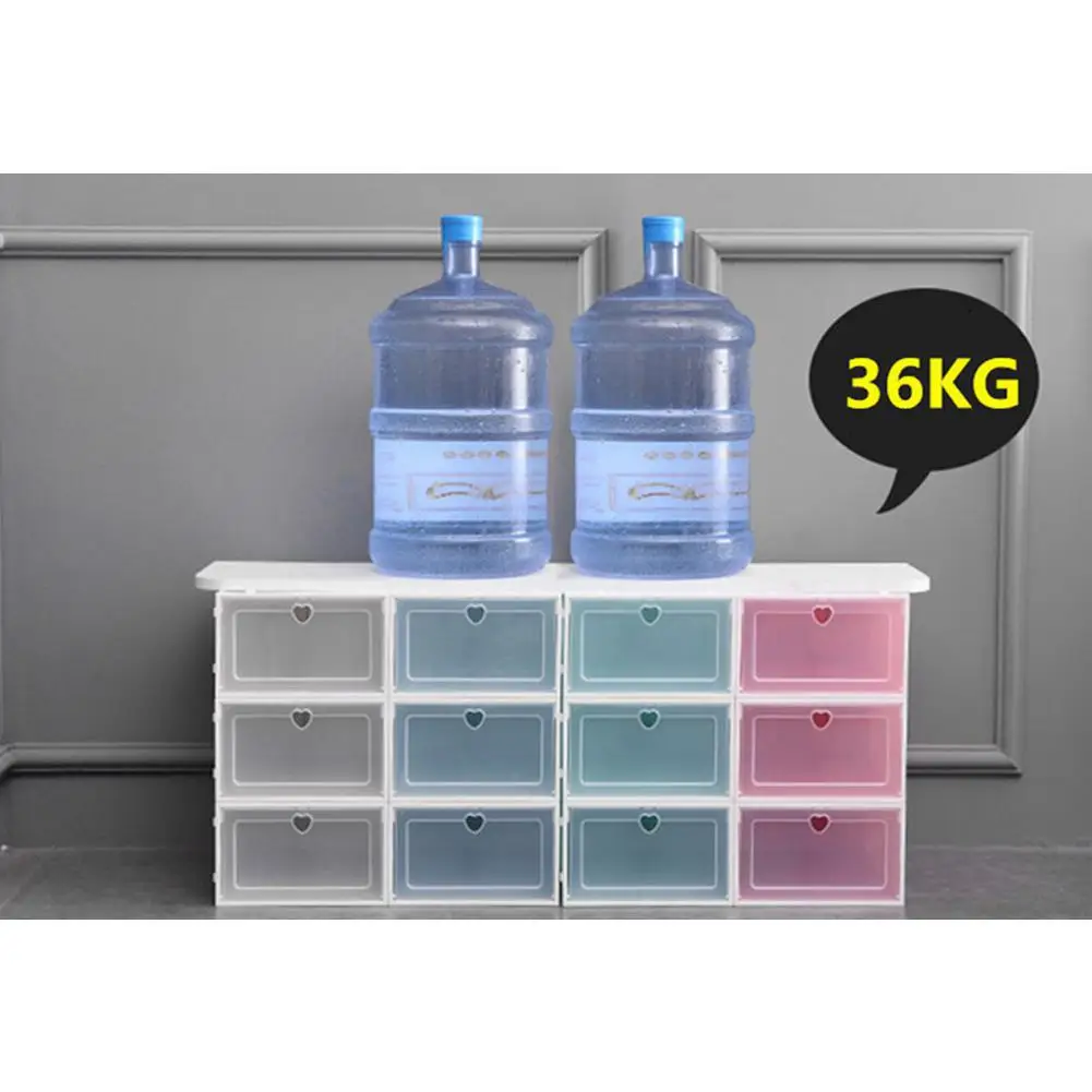 Универсальный плотный прозрачный ящик для хранения ящика 1 шт. коробка обуви