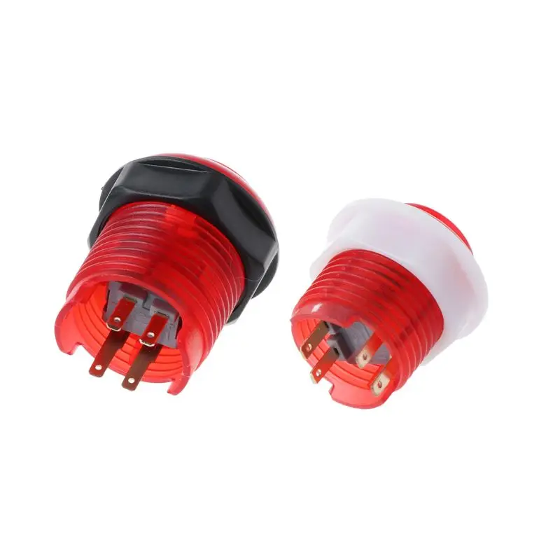 

1pc 28mm/24mm LED Arcade Push Button Arcade Start Button Switch 5V Illuminated Button Arcade Cabinet Accessories