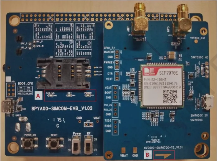 Набор электронной коррекции SIMCOM SIM7070E модуль NB IoT GPRS 850/900/1800/1900 МГц тройной режим