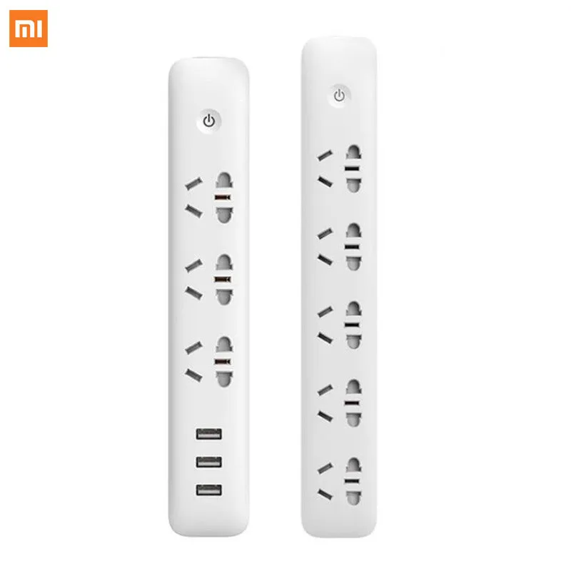 Xiaomi qingMi mi умная домашняя полоса питания Stopcontact Wifi App Draadloze Afstandsbediening 3/5 Poorten 3 usb
