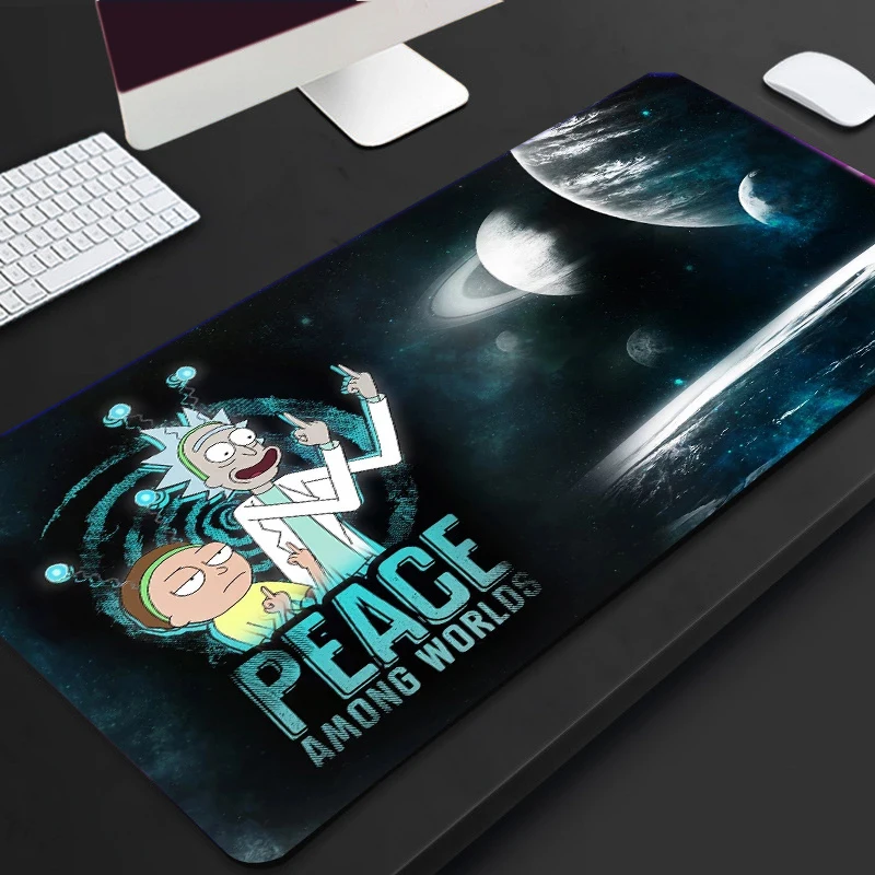 

Rick Anime Creative Pattern So Cool Funny Lol Anime Cartoon Rubber Small Mousepad Diy Table Pc Computer Play Mat