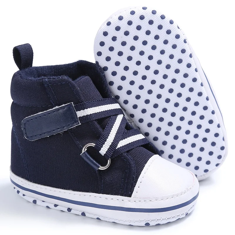 

Newborn Baby Soft Sole Crib Shoes