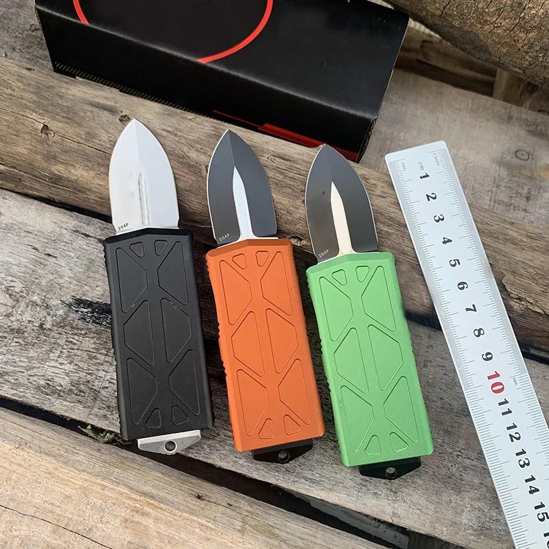 

Mini Pocket Knives Outdoor Self-defense EDC Tools aviation aluminum handle 440C Blade Camping Hand Tool