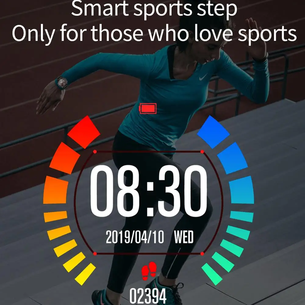 

T5 Smart Watch Men Alarm Clock IP67 Waterproof Heart Rate Monitoring Blood Oxygen Measuring Fitness Sports Watch for Android iOS