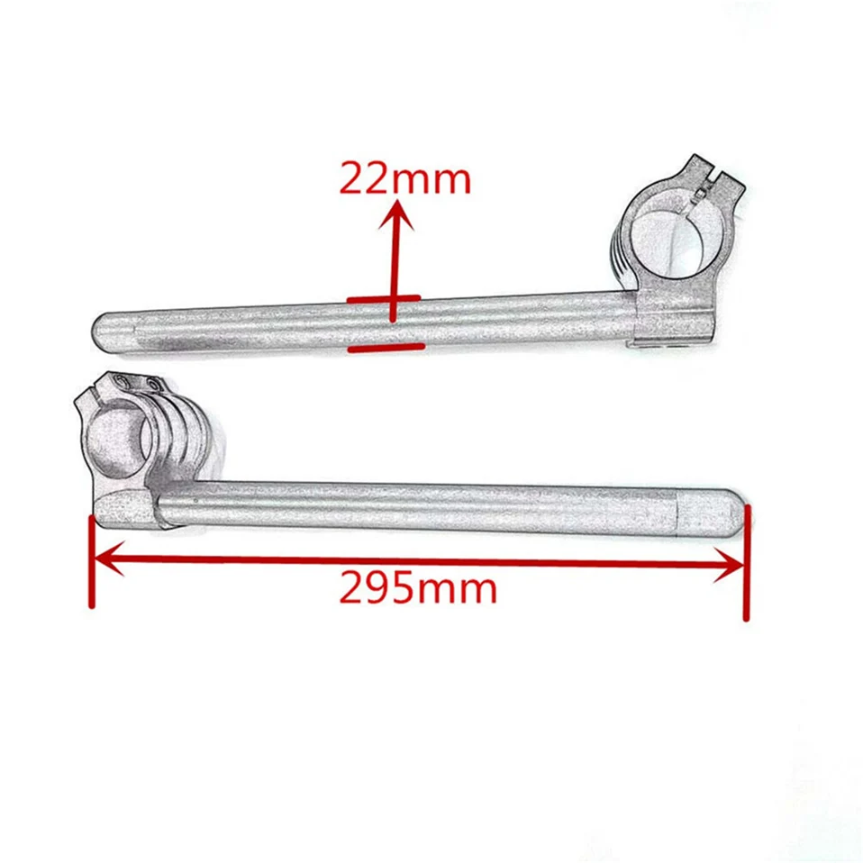 52 мм руль Clipons Handgrip Racing CNC Кафе Racer для KAWASAKI NINJA ZX7 7R ZX9 SUZUKl TL1000S GSXR1100 YAMAHA TZ250 FAZ1000|handlebars cafe racer|cafe racer cliponscafe handlebars |