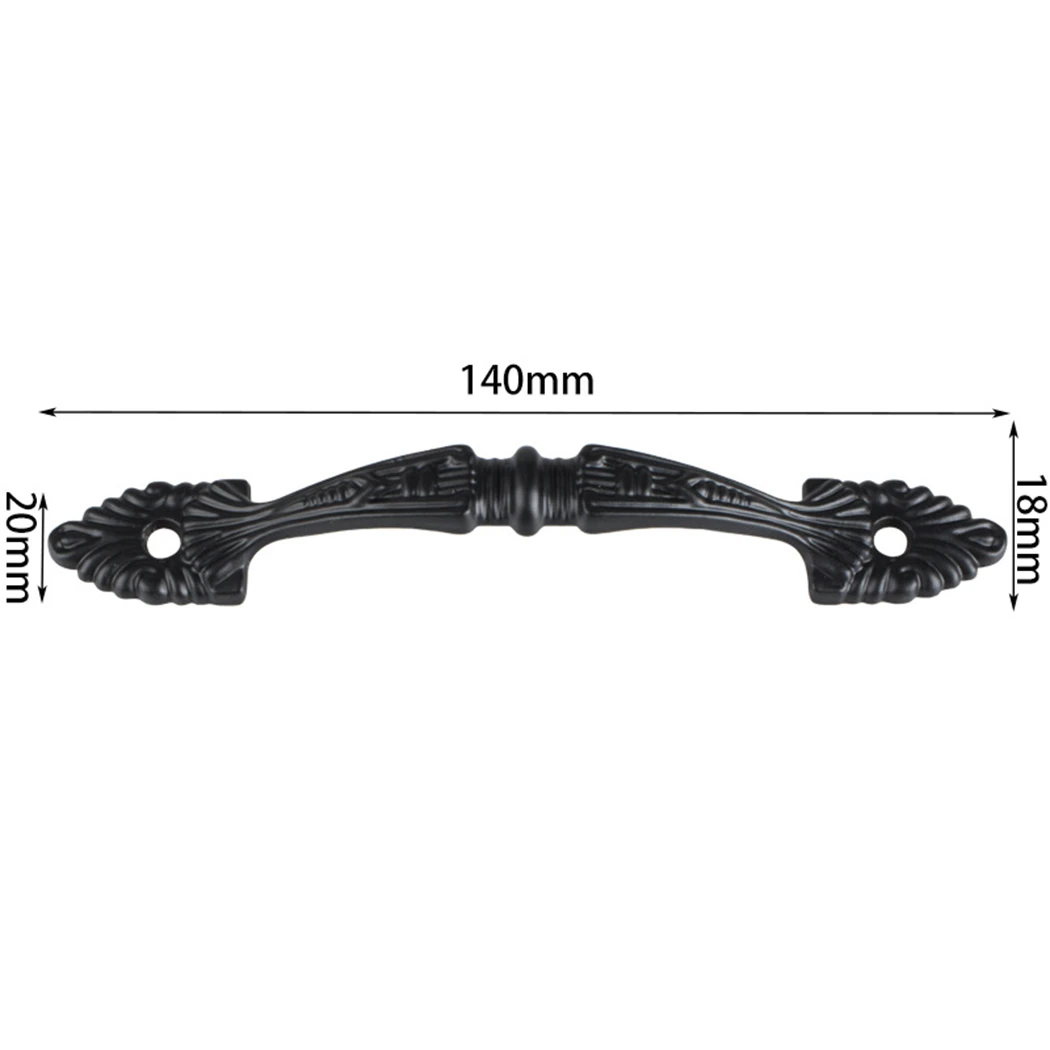 

Cupboard Pull Handle Door Drawer Gate Hardware Kitchen Shed 4pcs Antique