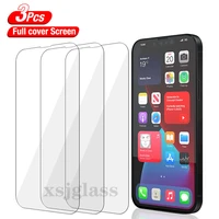 9d 3pcs protective glass on for iphone 13 pro max 13 mini screen tempered glass for iphone 12 pro max 13 pro max mini glass