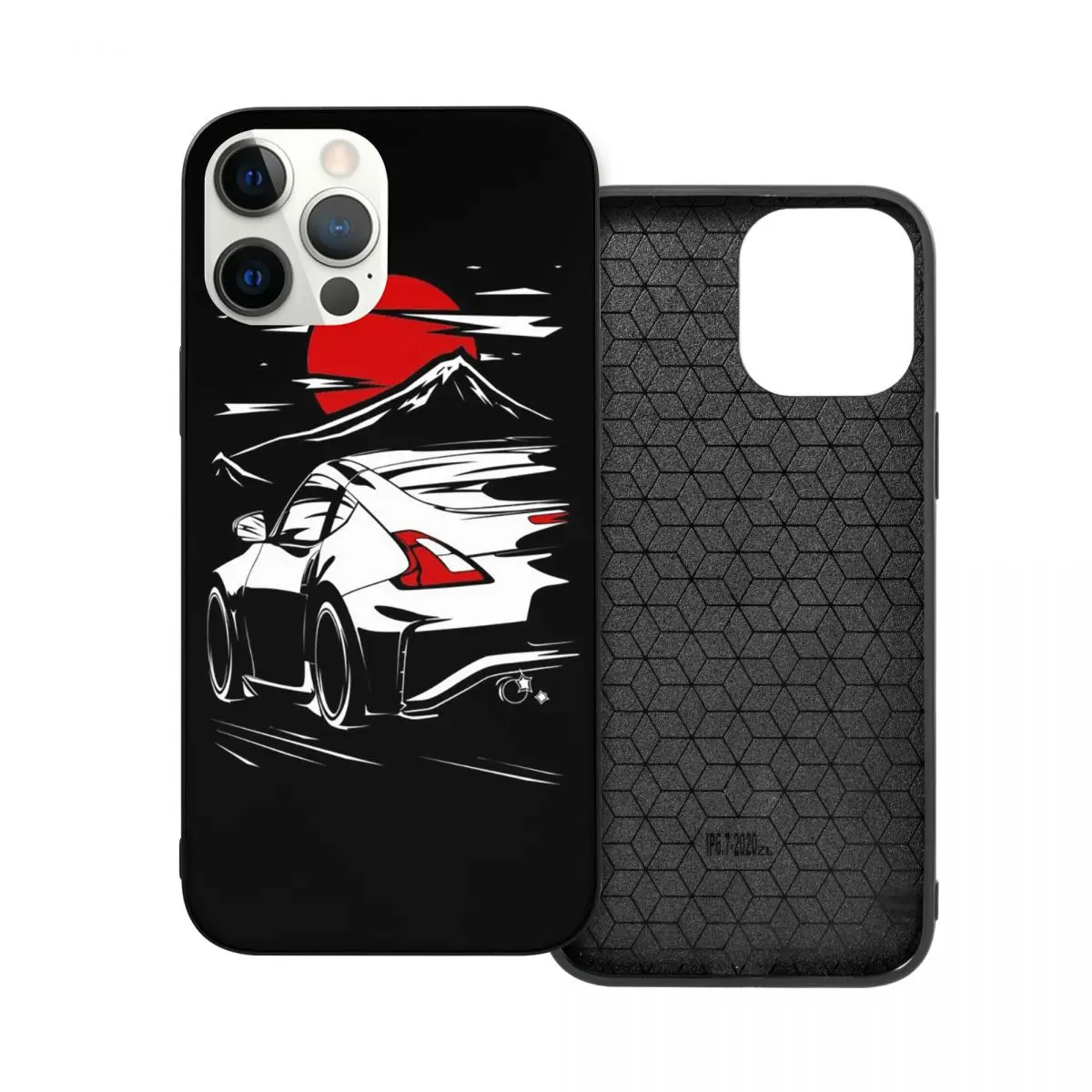 

Стеклянный бампер из ТПУ для телефона Nissan 370z Haruna PC для iPhone 13 12 11 Xs Xr X Pro Max Mini 7 8 Se2 Plus 6 6S