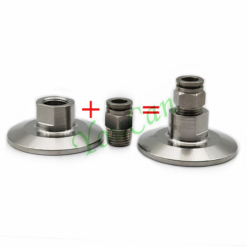 Гигиенический тройной зажим из нержавеющей стали пневматический трубчатый