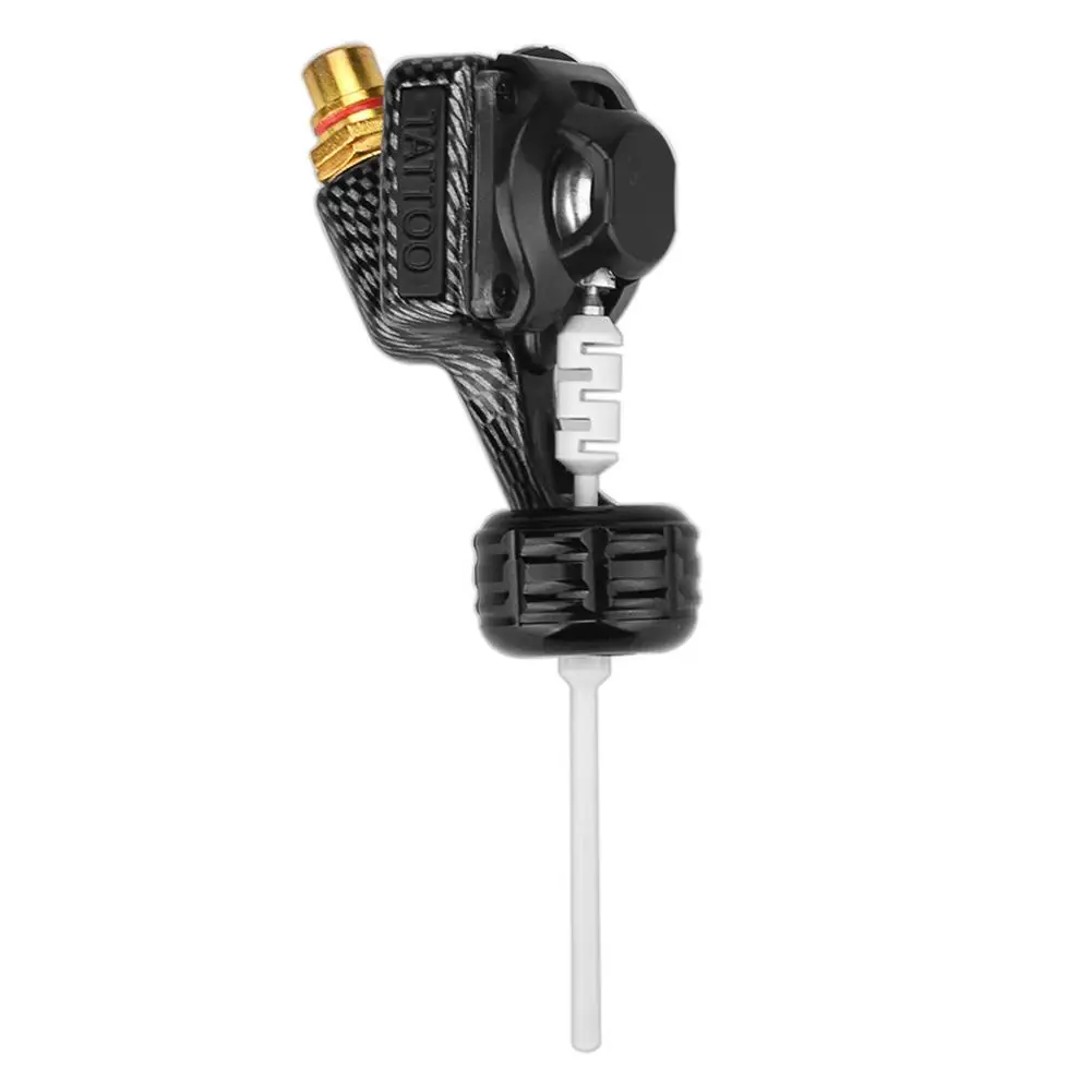 Черный узор роторная тату машина алюминиевая ручка|Тату-машинки| |