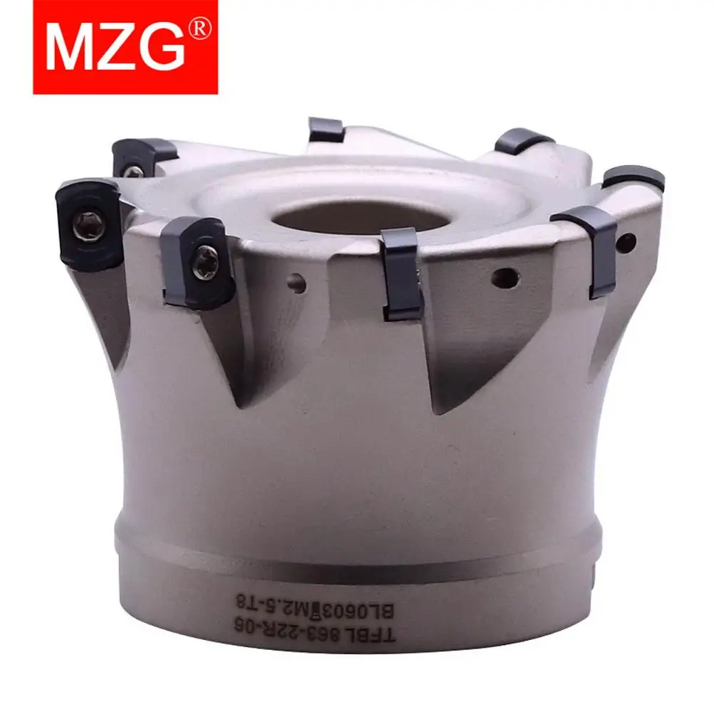 MZG Fast Feed TFBL Mill Cutter CNC Machining Double-sided Four-corner BLMP 0603 Inserts Milling Tool Holder | Инструменты