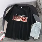 Шикарная женская футболка с аниме Токийский Гуль канеки Кен свободная футболка Harajuku Повседневная Уличная одежда Графические футболки y2k эстетика 2021
