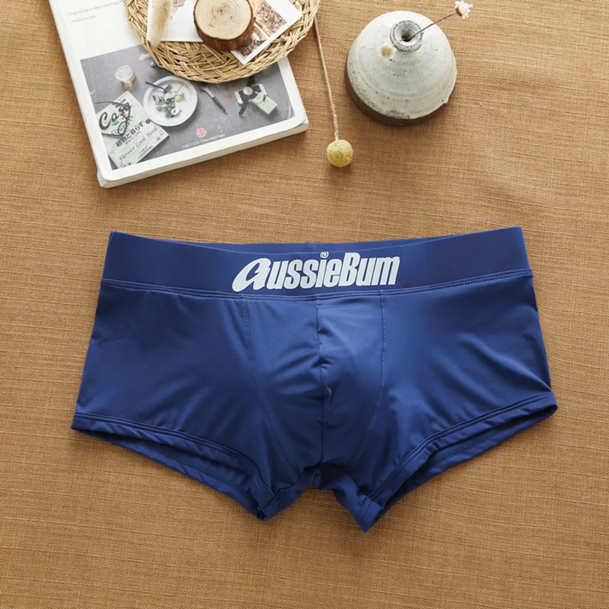 

Men's Underwear with Milk Silk Comfortable Sports Boxer Aussiebum-m218 Bag