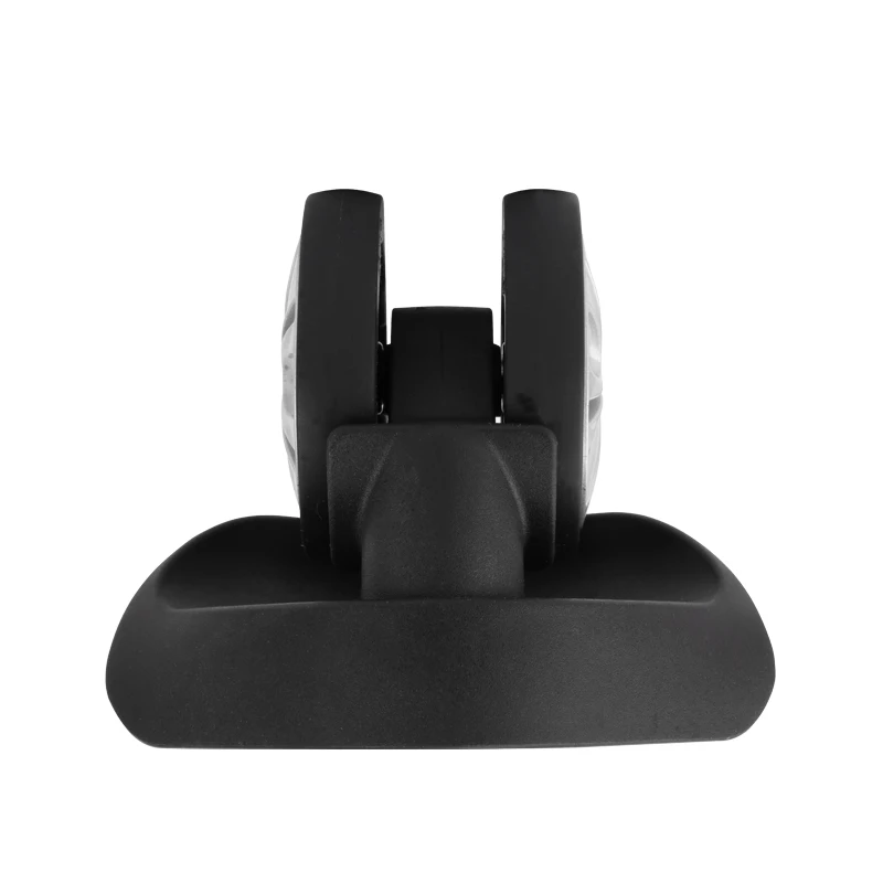 Travel Luggage Caster Accessories Replacement Set of Universal Suitcase Wheel Parts Mute Shock Absorption Black Universal Wheel