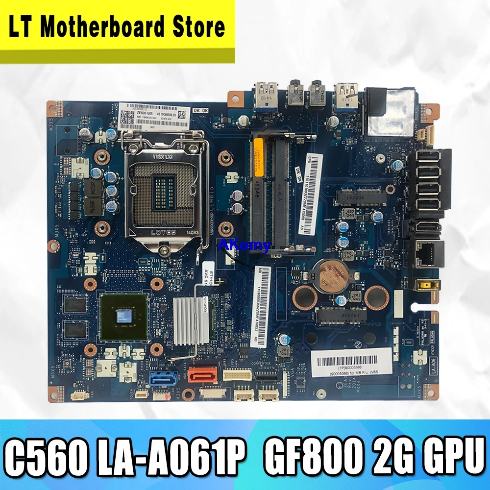 ZEA00 LA A061P материнская плата для For Lenovo C560 AIO универсальная компьютерная CIH81S GF800 2G GPU