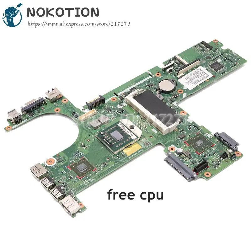 Материнская плата NOKOTION для ноутбука HP Compaq 6445B 6455B 6555B разъем S1 DDR3 бесплатный ЦП 613397