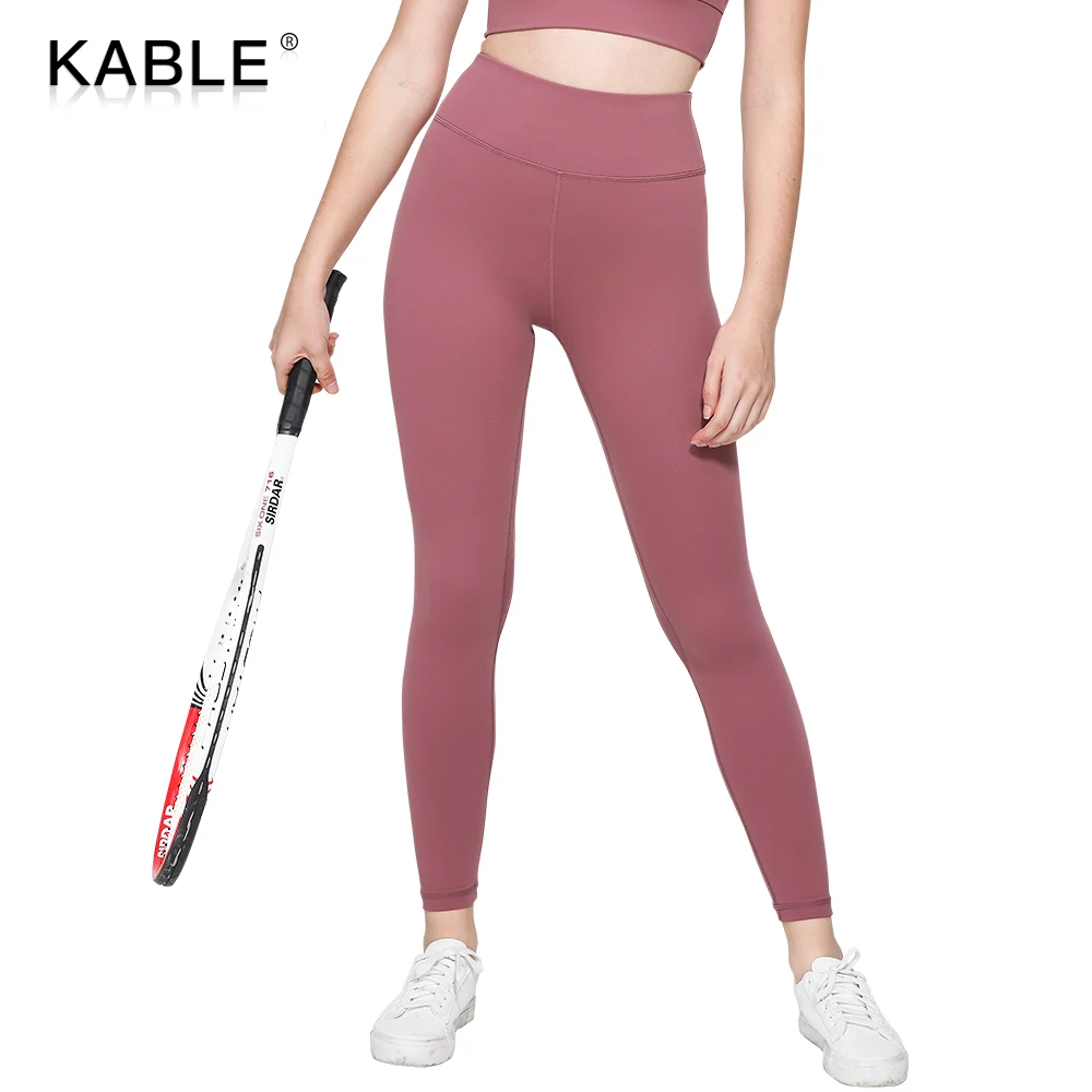 KABLE brand women's fitness high waist comfortable sexy leggings Outdoor