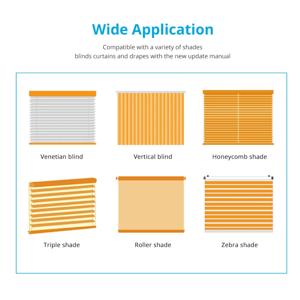 

Zemismart Tuya WiFi Blind Driver with Battery Roller Shade Roman Blind Motor Alexa Google Assistant Voice Control RF
