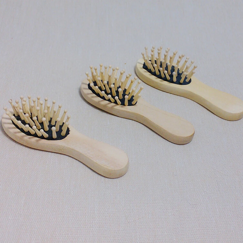 

1Pc Spa Massage Comb Brushes Antistatic Wooden Paddle Brush Wood Bamboo Hair Care Combs Styling Tools
