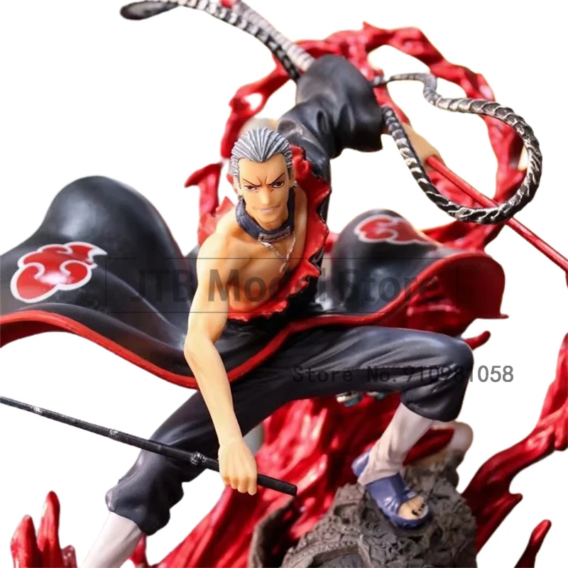 Наруто Аниме фигурки Модель Акацуки Хидан Figma GK 36 см Статуэтка из ПВХ для рабочего