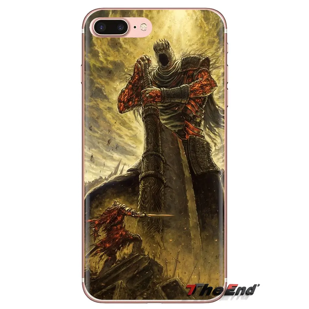 Прозрачные чехлы из ТПУ для Xiaomi Redmi 4 3 3S Pro mi 4i 4C 5 5s Max Note 2 Nameless King Dark souls игры |