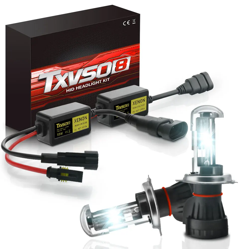 Комплект для преобразования ксеноновых фар H4 55 Вт H7 HID H1 H3 H11 9005 9006 880 881 3000K 4300K 6000K