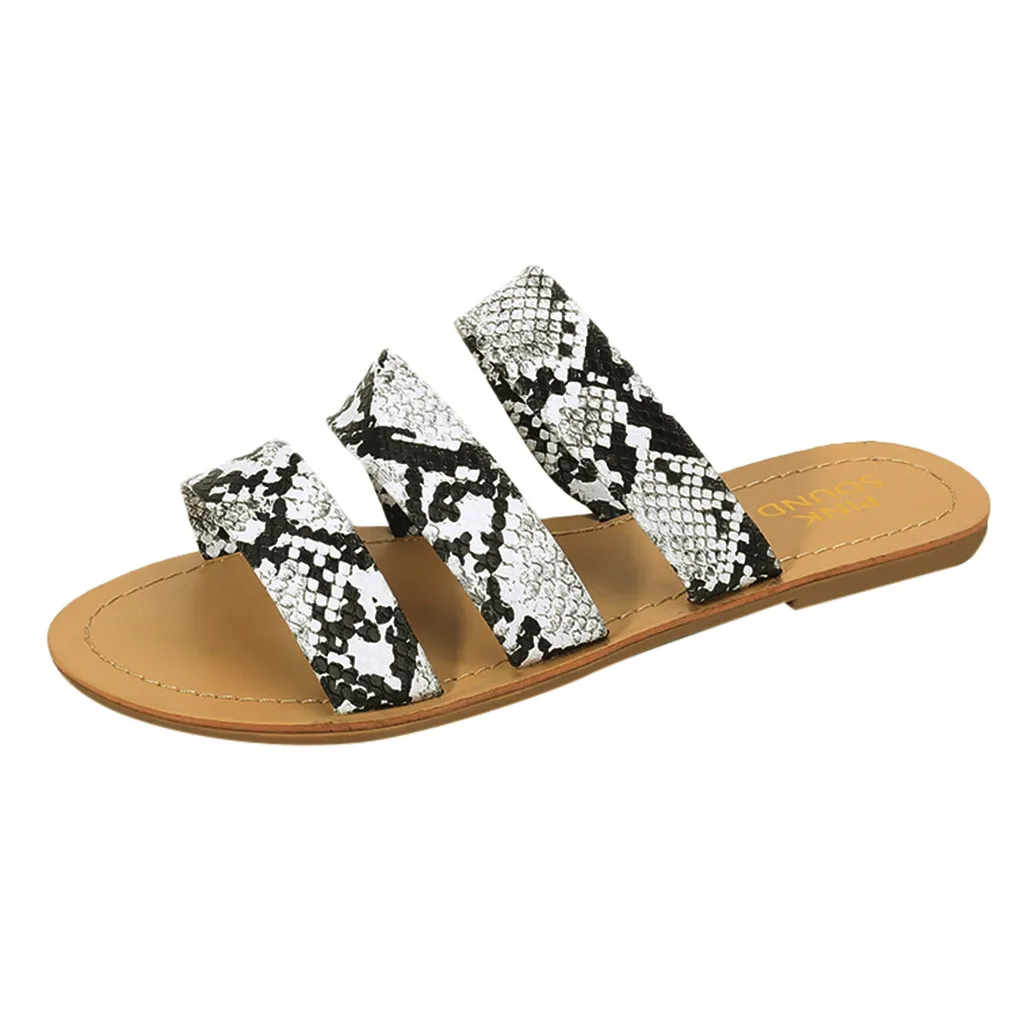 SAGACE/женская повседневная обувь Домашние Банные Тапочки со змеиным узором Новая