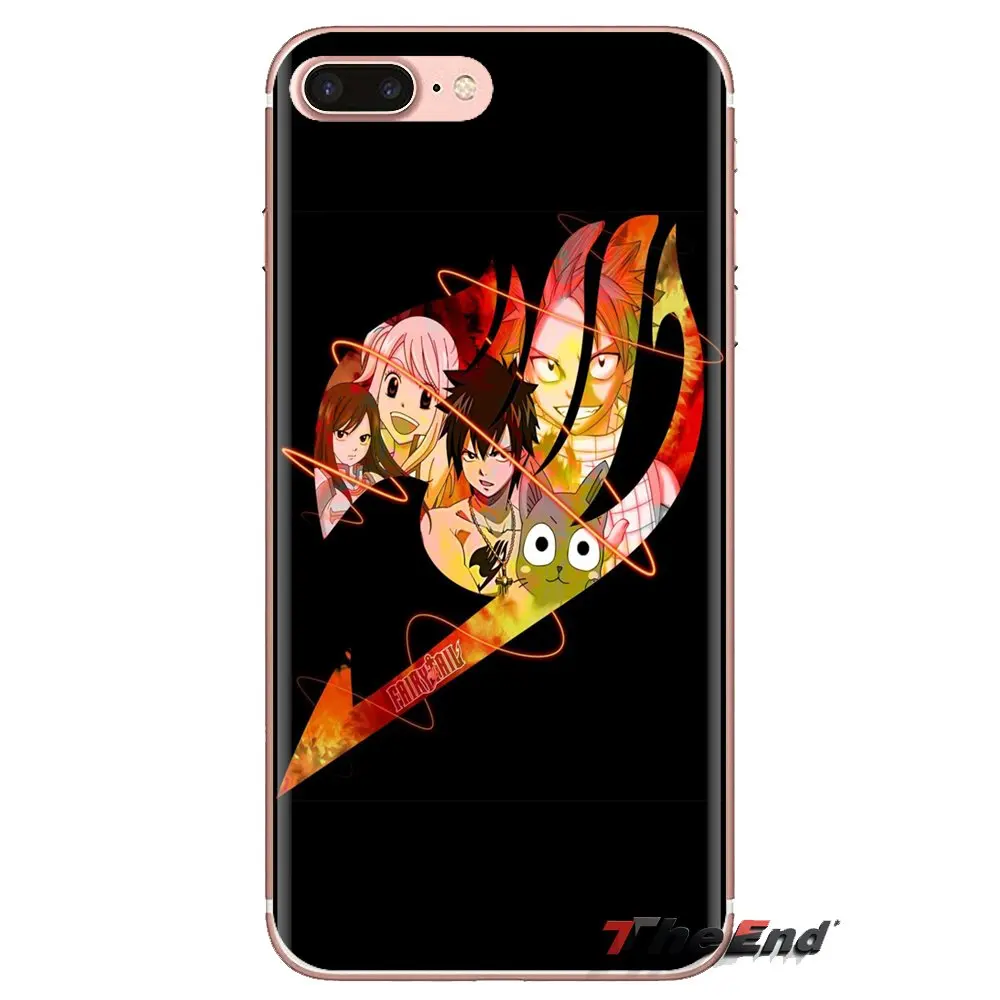 Transparent Soft TPU Case For Xiaomi Mi6 Mi 6 A1 Max Mix 2 5X 6X Redmi Note 5 5A 4X 4A A4 4 3 Plus Pro Natsu Dragneel Fairy Tail |