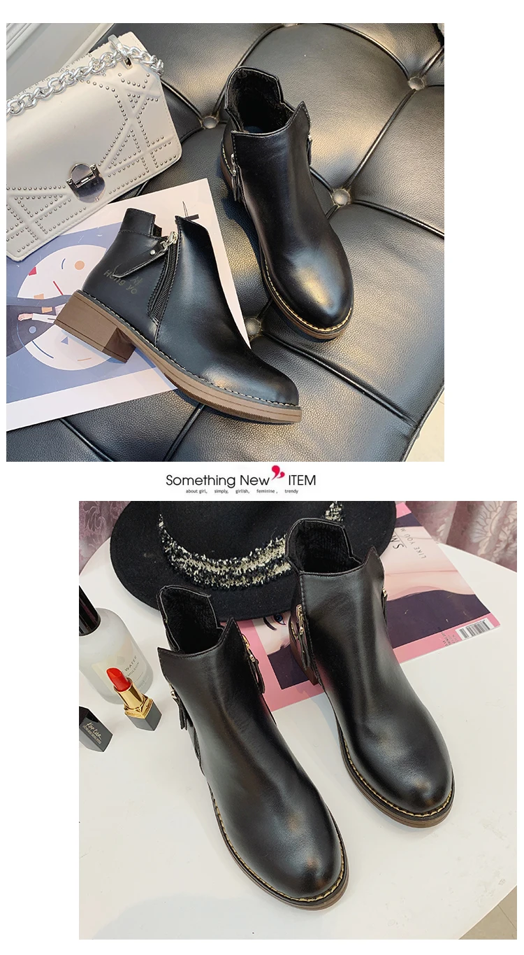 Bootee/ г.; женские ботинки на низком каблуке; обувь с круглым носком; женские резиновые сапоги; роскошные дизайнерские ботинки на молнии со шнуровкой; женские непромокаемые ботинки