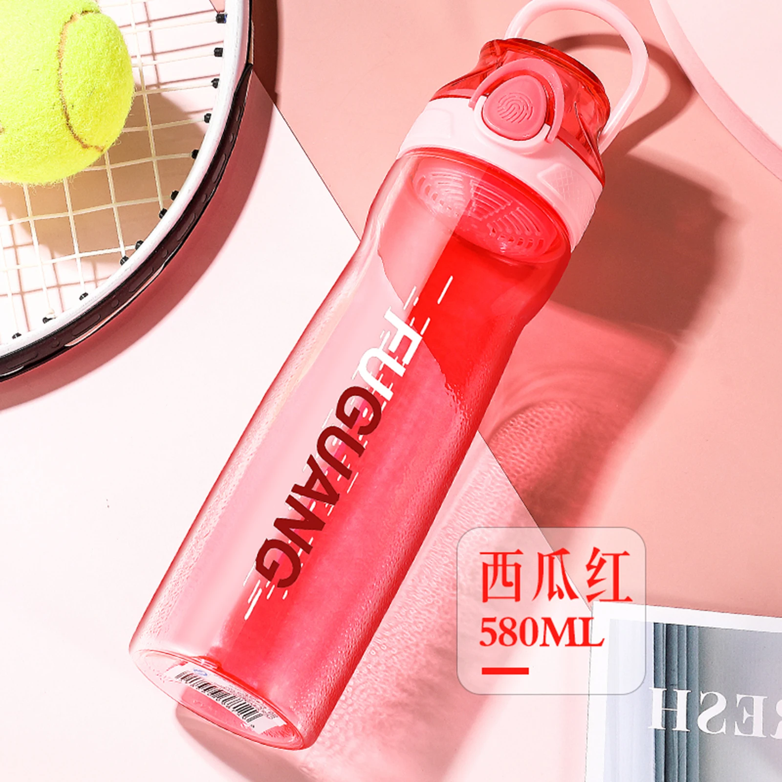 

Large Sports Water bottle Gym Exercise Bottled Water School Outdoor Travel Portable Leakproof Drink Bottles Plastic Female