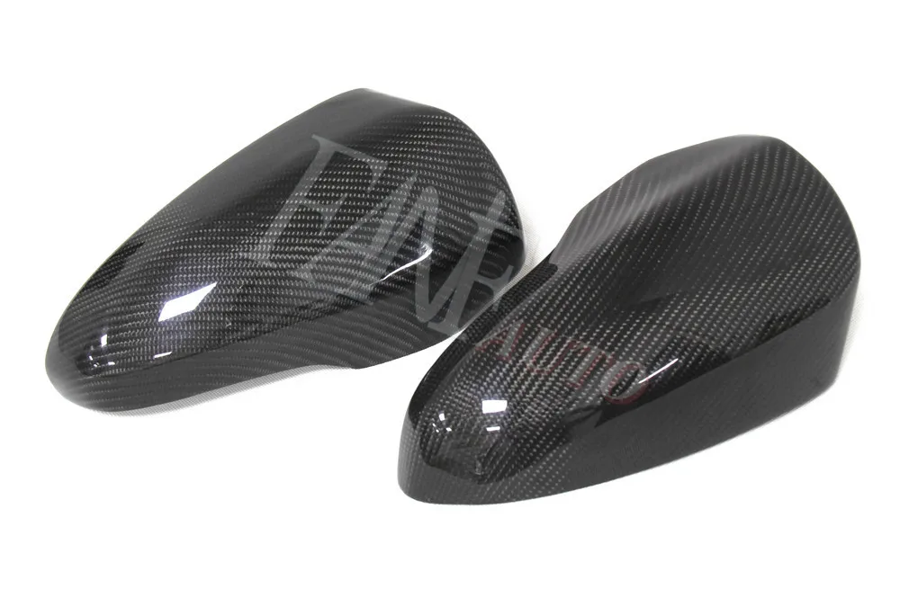 Чехол для бокового зеркала заднего вида из натурального углеродного волокна BMW F10