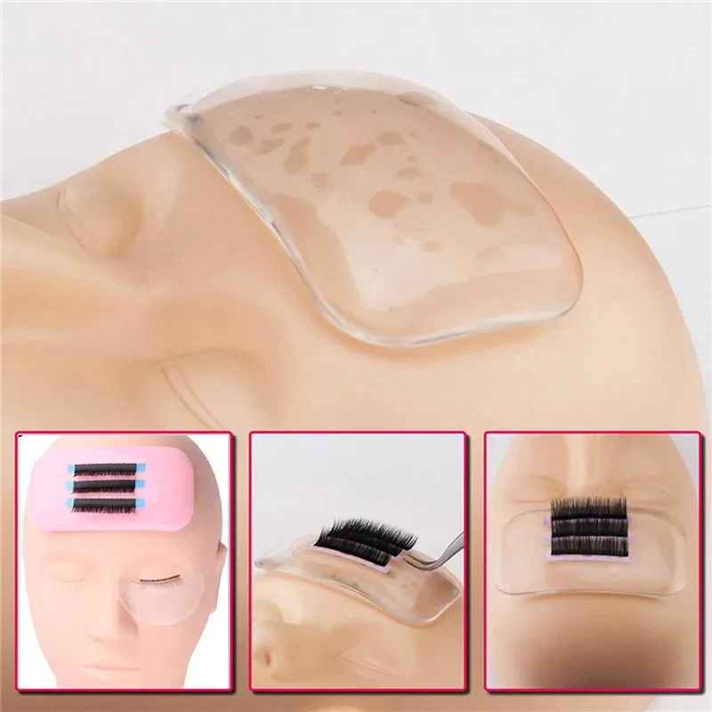 Палетка для наращивания ресниц Lash Grafting Eyelash Head Pallet Salon Supply Extension Stand Premade Volume Individual Pad Makeup Tool on