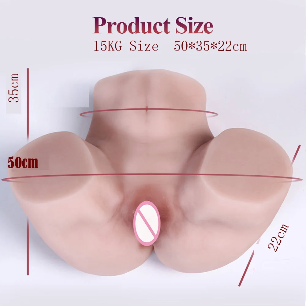 Super Realistic Vagina Sex Doll Ass Male Masturbator Artificial Anal Pocket Pussy Soft Silicone Erotic Adult Toys Shop | Красота и