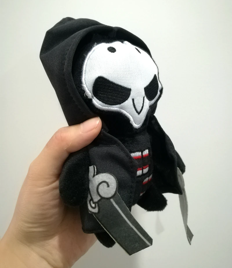 Overwatch Reaper плюшевая кукла " мягкие сумки для игрушек Подвески Подвеска Брелоки игра OW Косплей Коллекционная домашний декор Подарочная коллекция