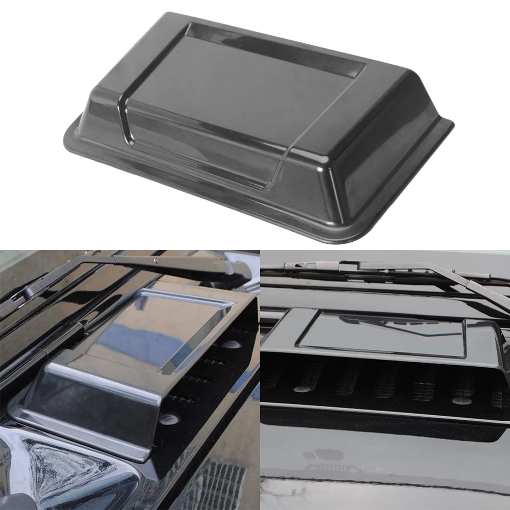 Автомобильная внешняя крышка воздухозаборника декоративная для Jeep Wrangler 2007 2017 из