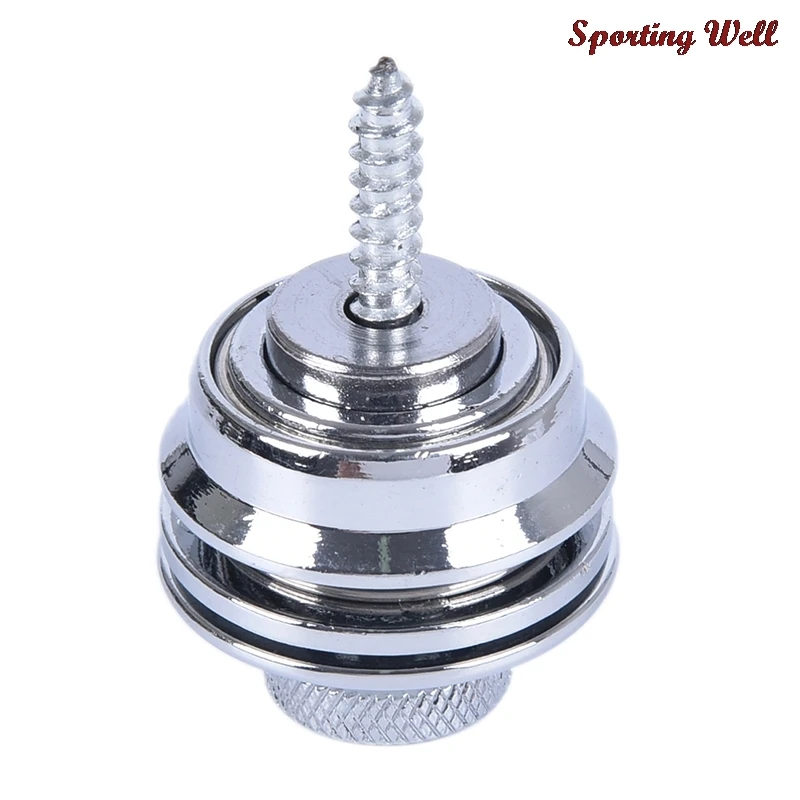 

2Pcs Guitar / Bass Strap Lock Strap Lock Straplock Button Silver/Gold/Black Guitar Parts Accessories New