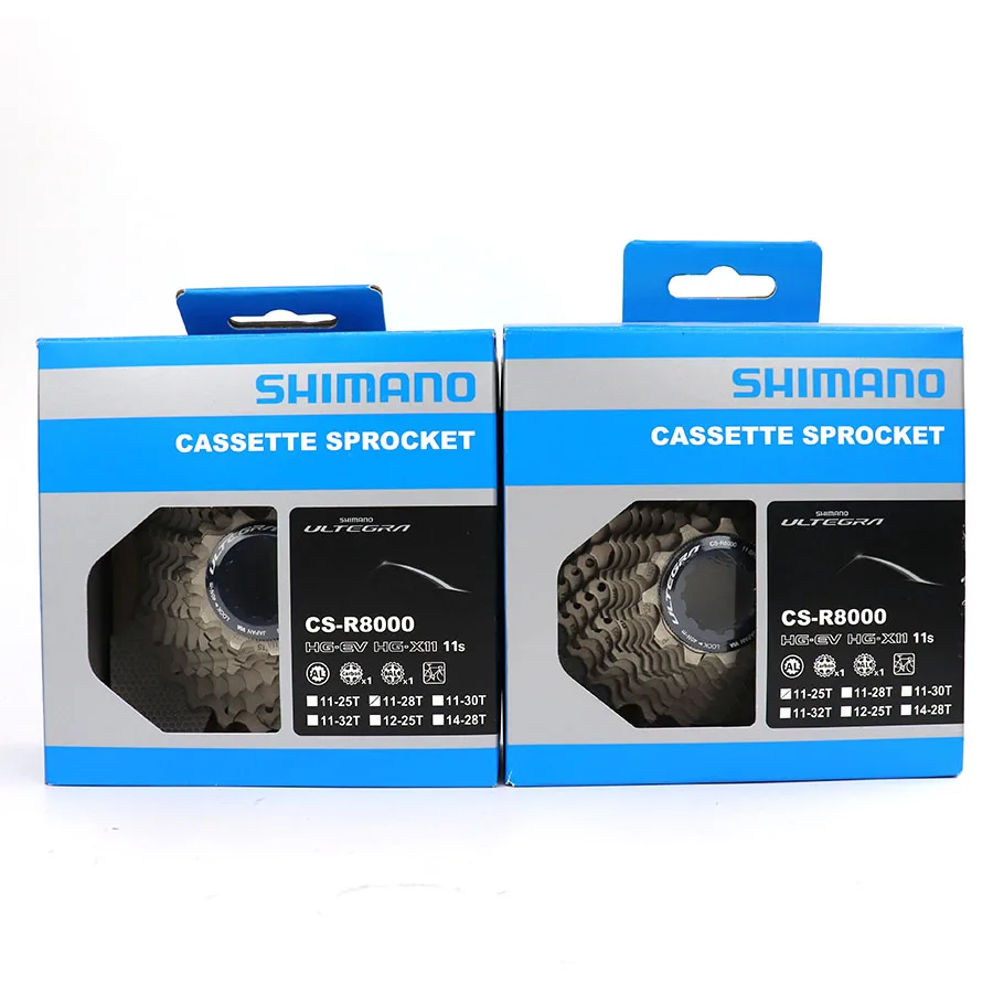 Shimano ULTEGRA CS R8000 11 скоростная кассета дорожный велосипед свободного хода 11-25T 28T 32T R8000 кассета Звездочка Shimano подлинные товары