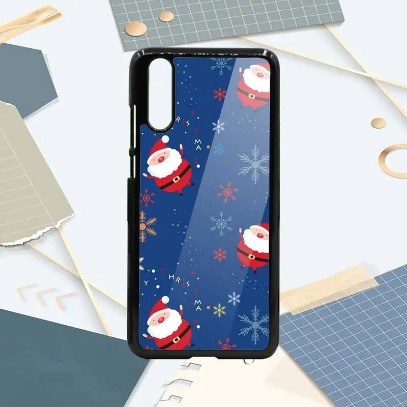 

Merry Christmas Santa Claus Phone Case PC For Samsung galaxy S note 8 9 20 10 e lite2019 plus pro ultra