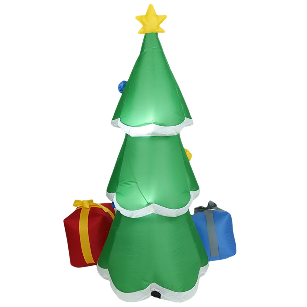 

1 шт. 1,8 м надувная Рождественская елка креативное украшение для двора с вилкой
