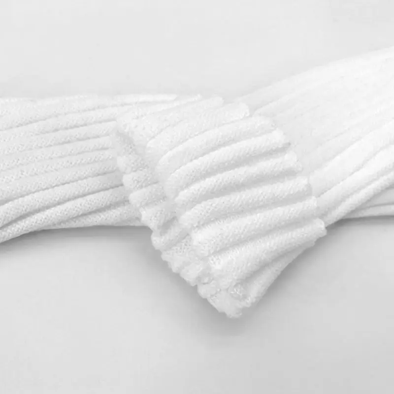 

Women Autumn Long Sleeve Sweater Color Block Radial Striped Ribbed Knitted Pullover Tops Turtleneck Bodycon Warm Jumper