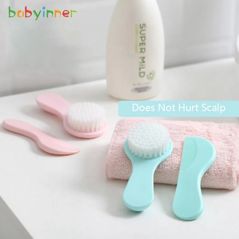 Детская внутренняя Расческа и щетка детская Массажная расческа для головы набор